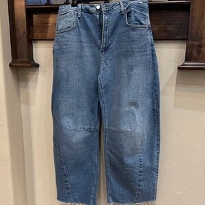 Just Black Women's Blue Flare & Wide Leg Jeans